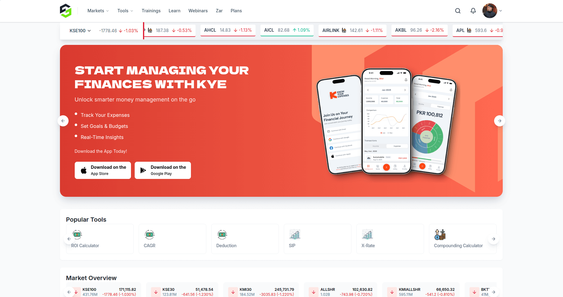 Sarmaaya.pk project preview